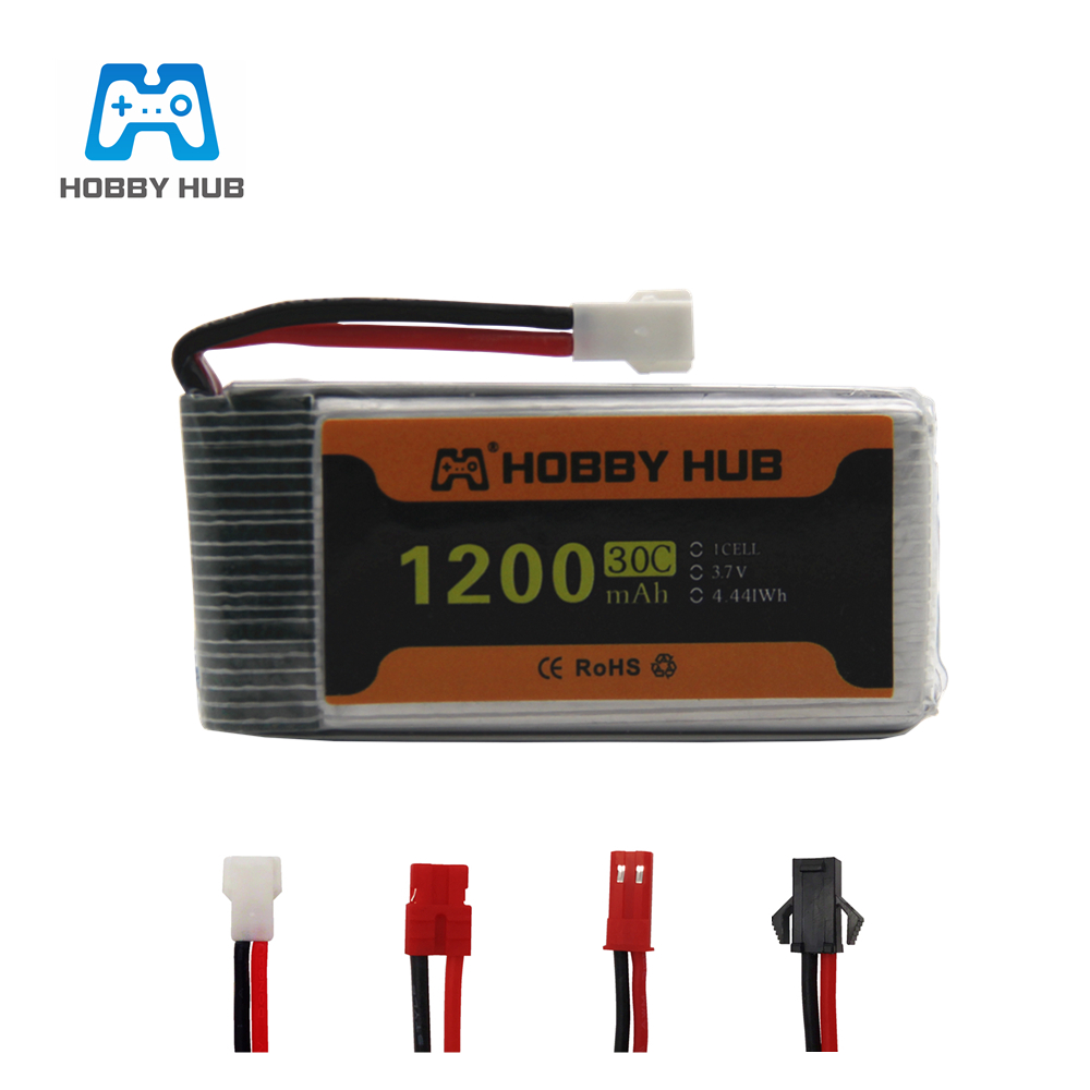Rc Hobby Airplanes - 3.7V 1200mAh 30C แบตเตอรี่ Lipo สําหรับ