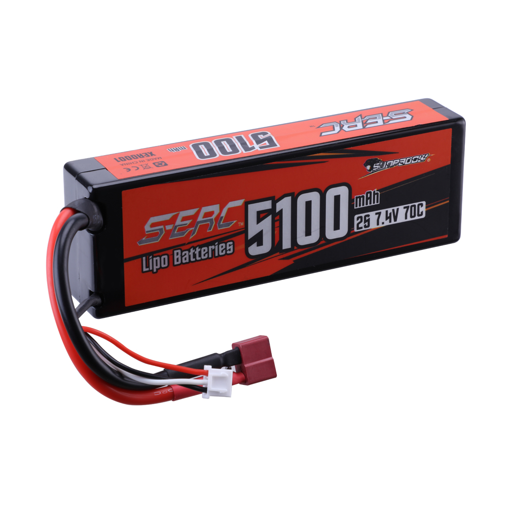 Rc Hobby Tank - Sunpadow แบตเตอรี่ Lipo 2S 7.4V สำหรับ70C