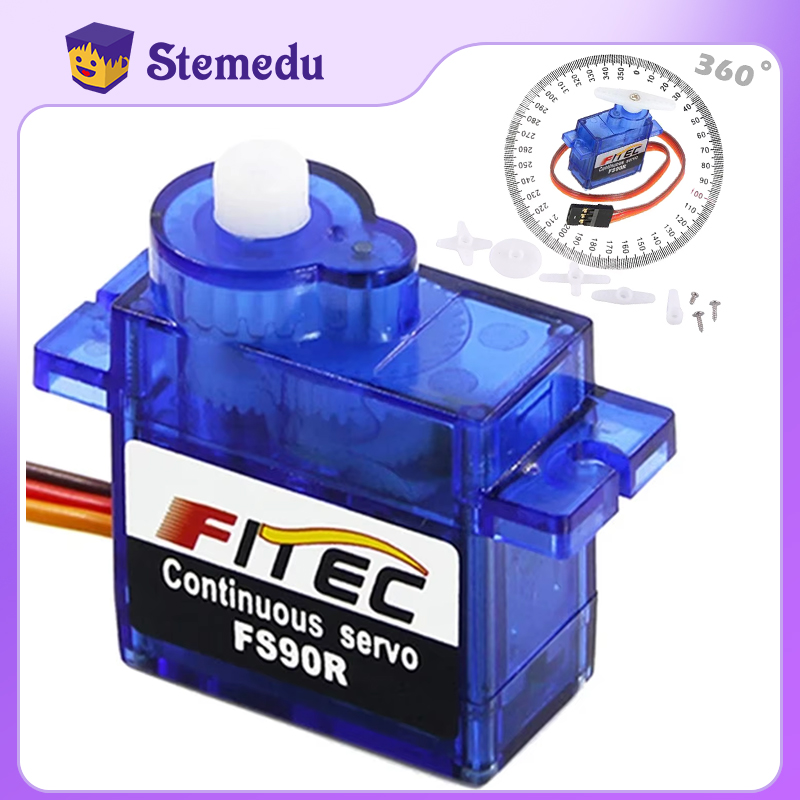 Rc Hobby Products - Feetech Mini FS90R Micro Servo หมุนต่อเนื่อง