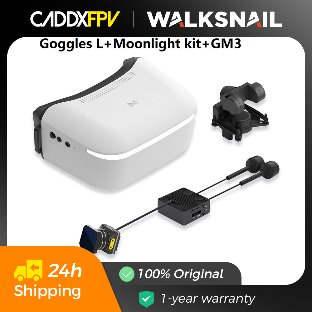Rc Hobby Track - แว่นตา Caddx Walksnail Avatar HD L+ชุด
