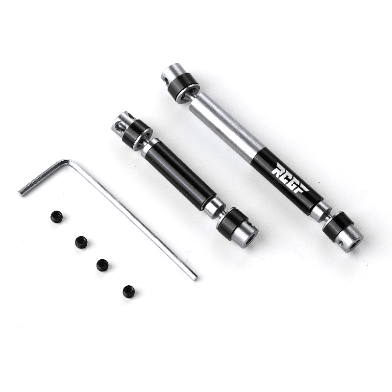 Rc Hobby Plus - 2PCS เหล็กกลางไดรฟ์เพลาสําหรับ 1/18 HOBBYPLUS CR18P Rock