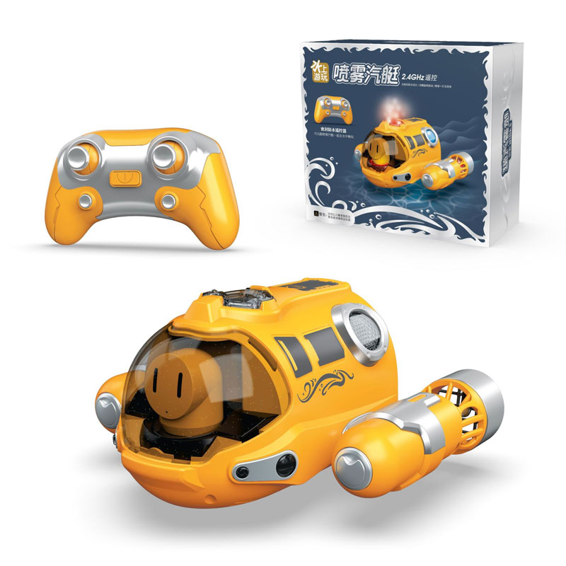 Rc Submarine Water - RC 2.4GHz สเปรย์เรือยนต์สระว่ายน้ําของเล่นรีโมทคอนโทรล Speedboat ฤดูร้อนน้ําเล่นเด็กของขวัญ AC119