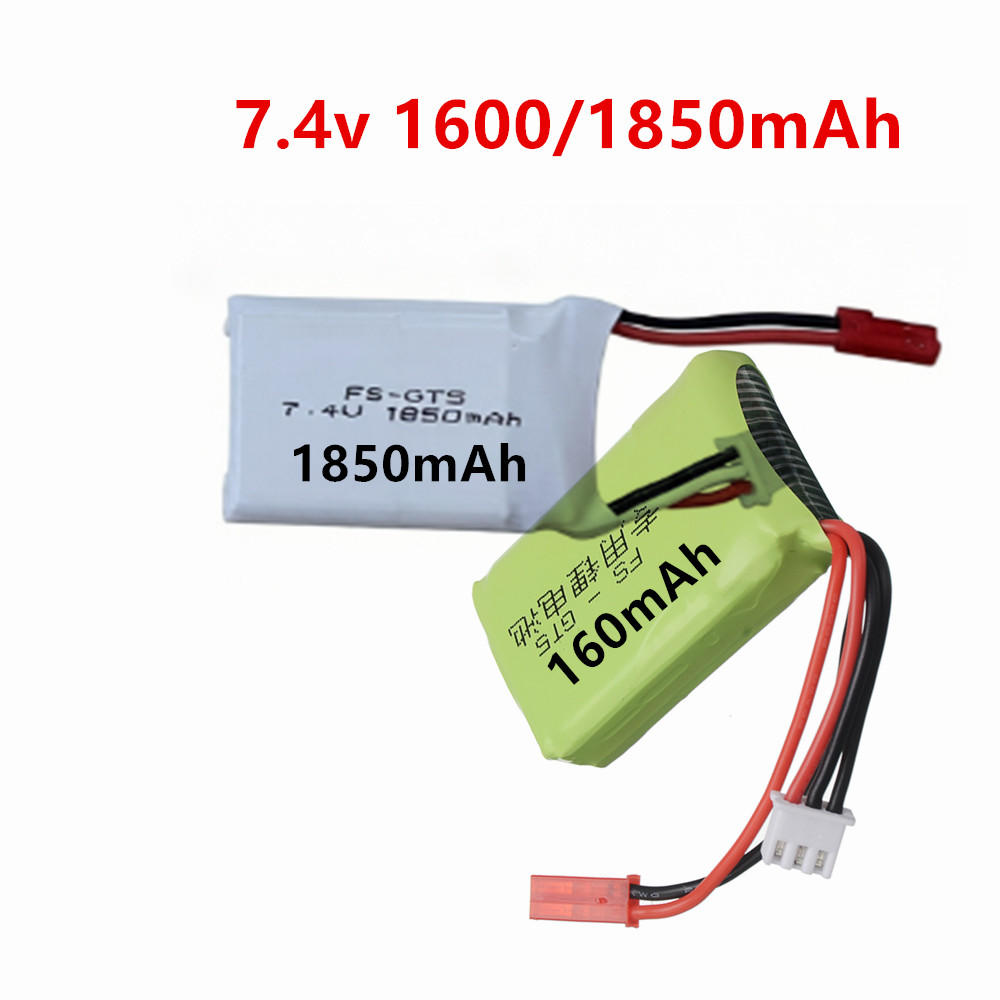 Rc Hobby Airplanes - แบตเตอรี่ LiPo 7.4V 1600mAh 1850mAh สำหรับรีโมทคอนโทรล