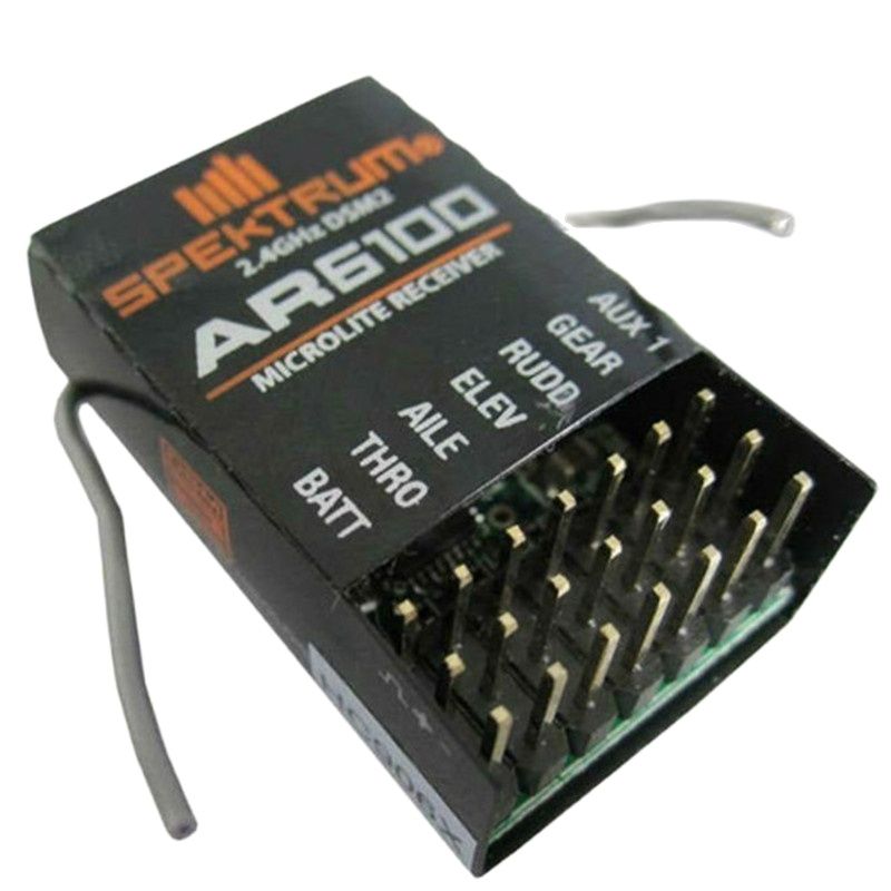 Rc Hobby Toys - AR6100 DSM2 6CH 2.4GHz สำหรับสเปกตรัม DX6i