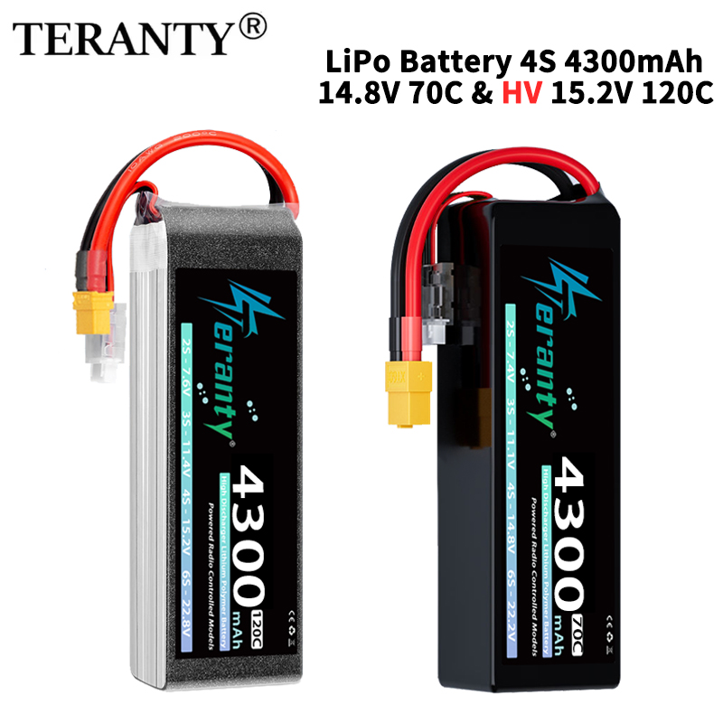 Rc Hobby Tank - แบตเตอรี่ลิโพ TERANTY 4S ความจุ 4300mAh 14.8V