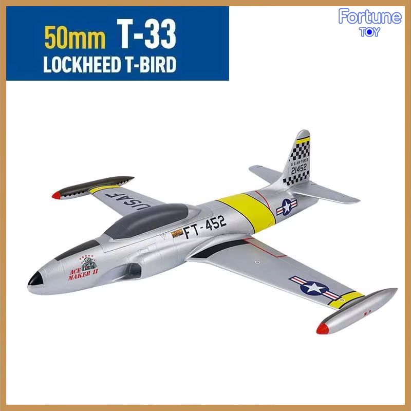 Rc Hobby Park - สินค้าใหม่เข้าสต็อก เครื่องบินเจ็ตบังคับวิทยุ T-33 สีน้ำเงิน ขนาด 50