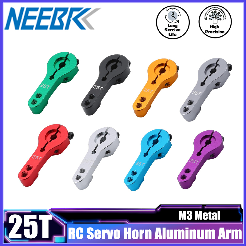 Rc Hobby Products - NEEBRC 25T RC Servo Horn อลูมิเนียมชุดสําหรับ