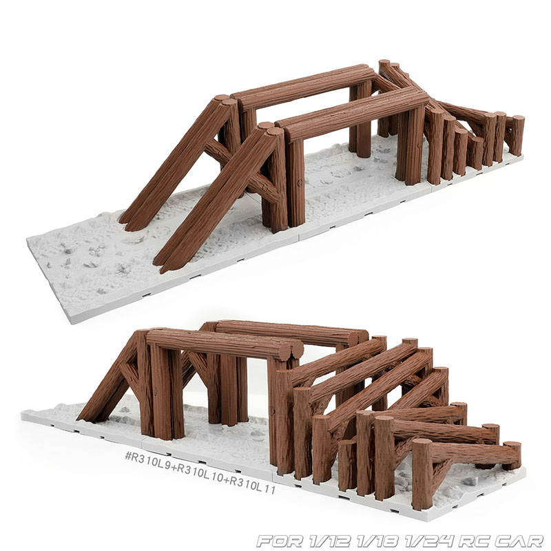 แผ่นไม้จำลองสำหรับทำสิ่งกีดขวา - Rc Hobby Track บทวิจารณ์และราคา