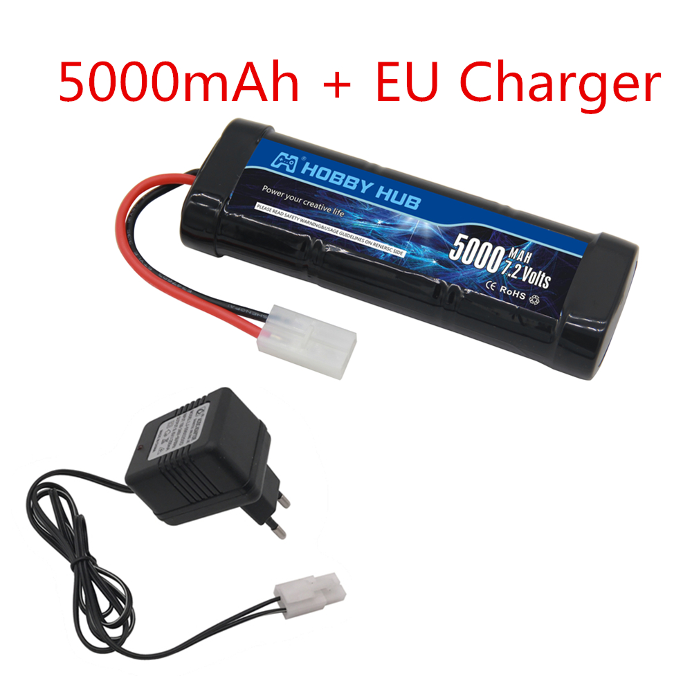 แบตเตอรี่ใหม่ 7.2V 5000/6800mA - Rc Hobby Tank บทวิจารณ์และราคา