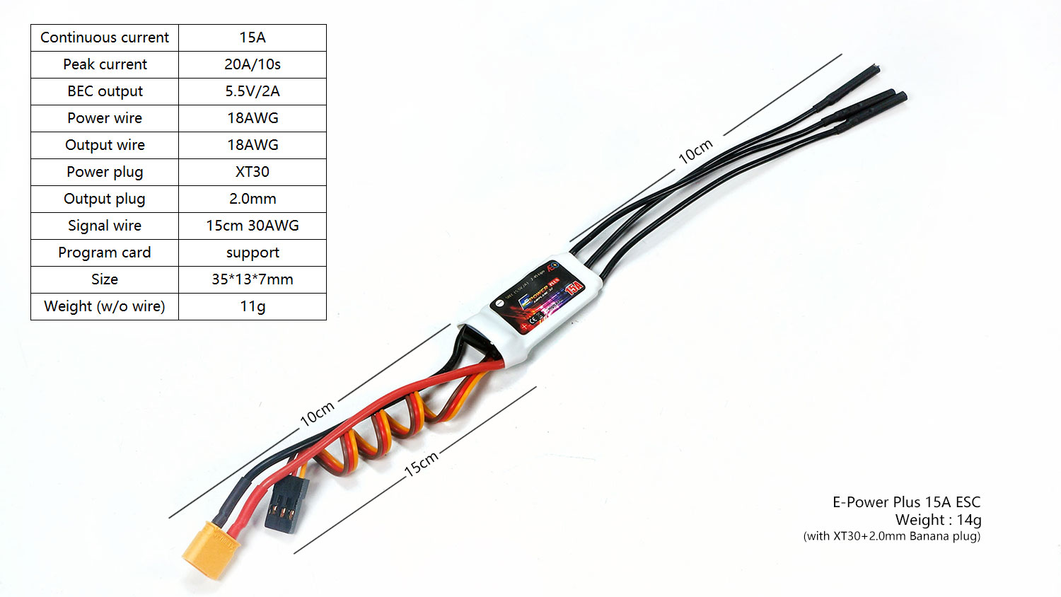 DW Hobby E-Power Plus High RPM - Rc Hobby Plus บทวิจารณ์และราคา
