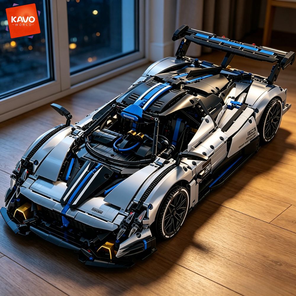 KAVOWORLD ชุดตัวต่อรถสปอร์ตสีเ - Rc Hobby Track บทวิจารณ์และราคา