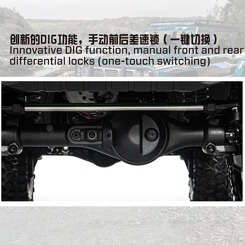 YIKONG YK4107PE 1/10 4WD รถบัง - Rc Hobby Plus บทวิจารณ์และราคา