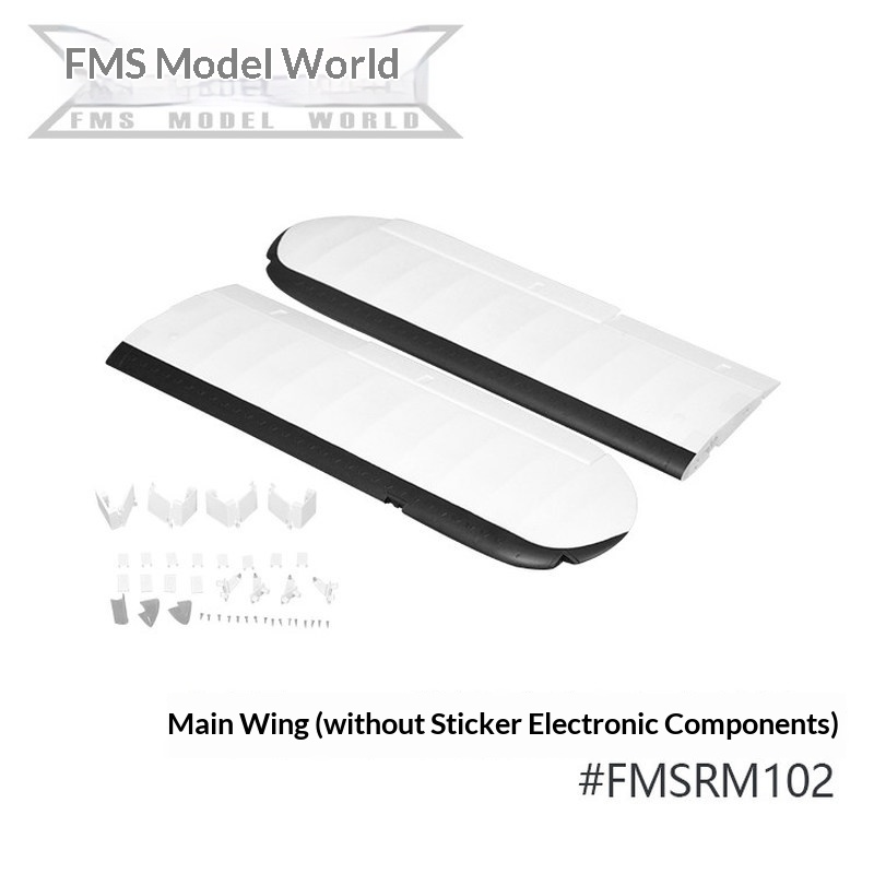 FMS RC เครื่องบินสติ๊กเกอร์สำห - Rc Hobby Toys บทวิจารณ์และราคา
