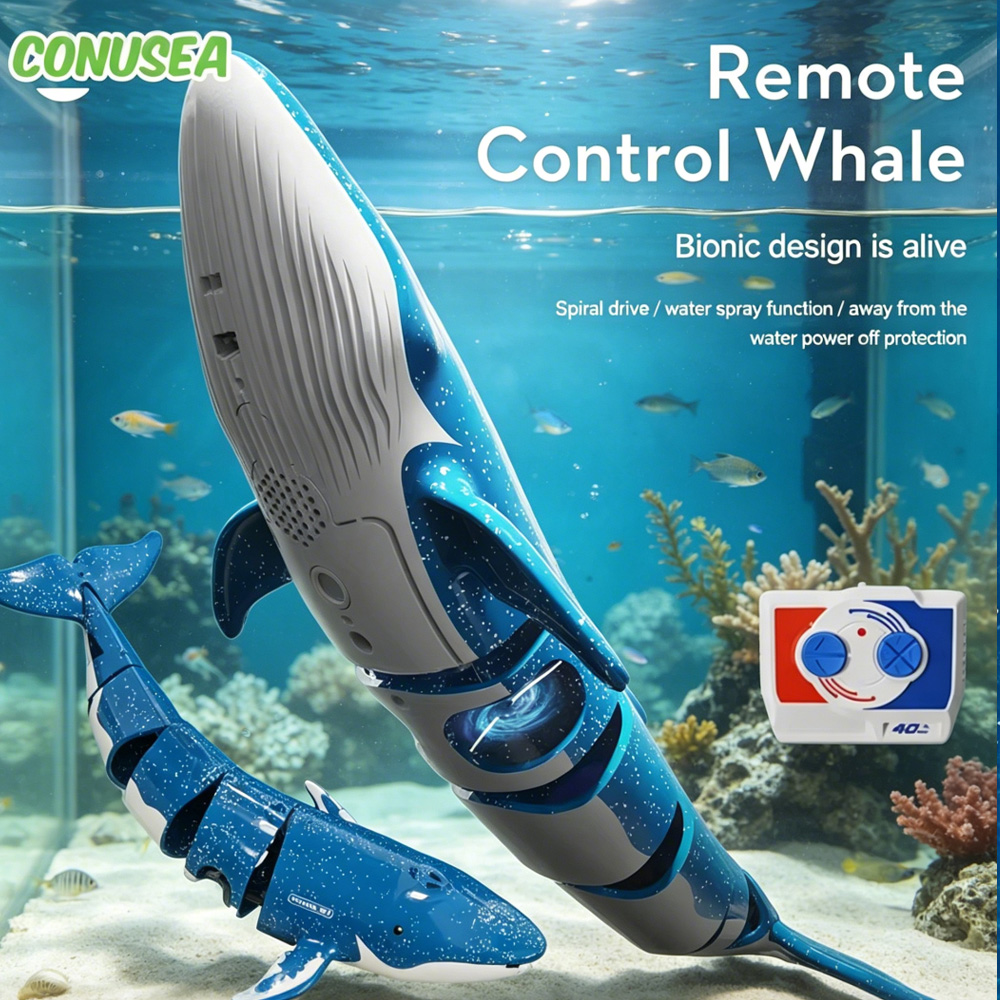 เรือดำน้ำบังคับวิทยุรูปปลาวาฬ/ - Rc Submarine Water บทวิจารณ์และราคา