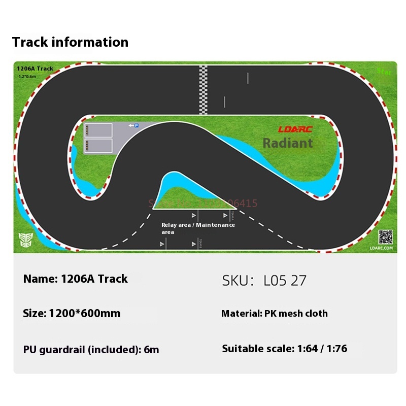 Ldarc Rc V64 1:76 240*120ซม. ร - Rc Hobby Track บทวิจารณ์และราคา