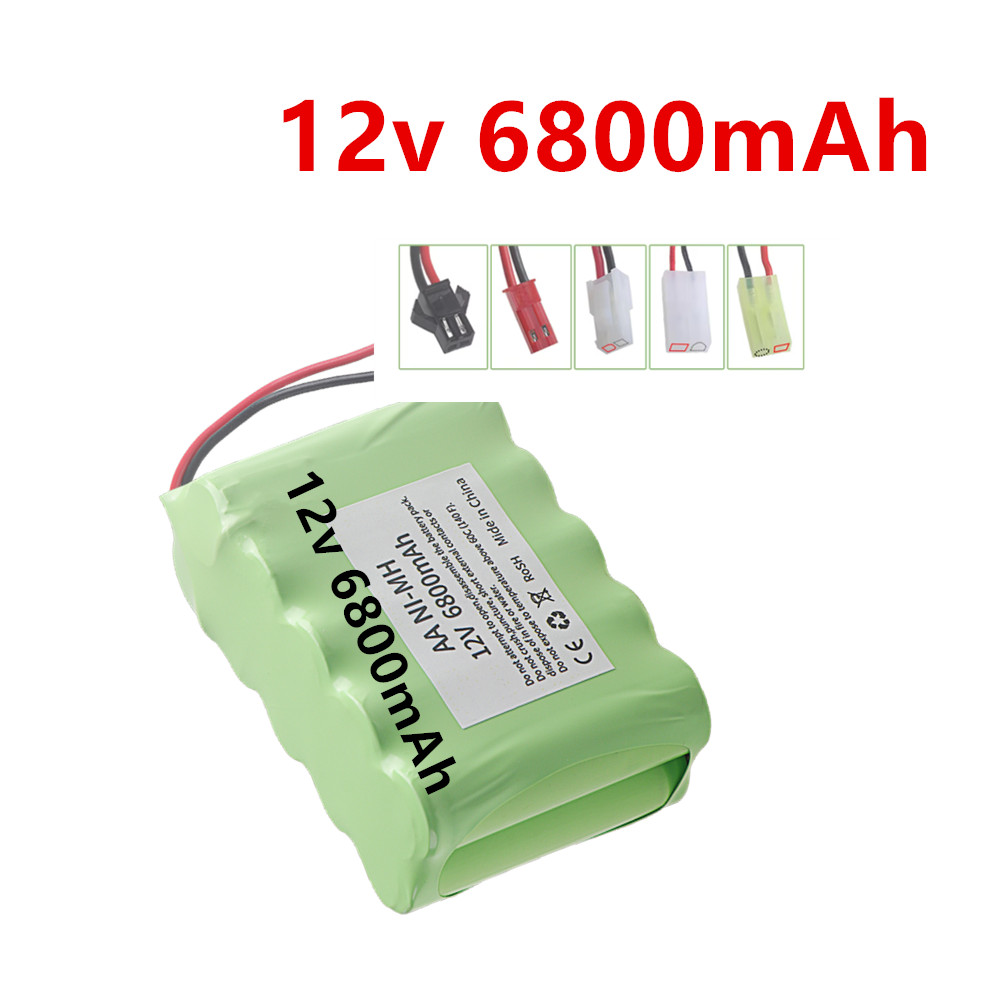 12v 6800mAh NI-MH แบตเตอรี่แบบ - Rc Hobby Tank บทวิจารณ์และราคา