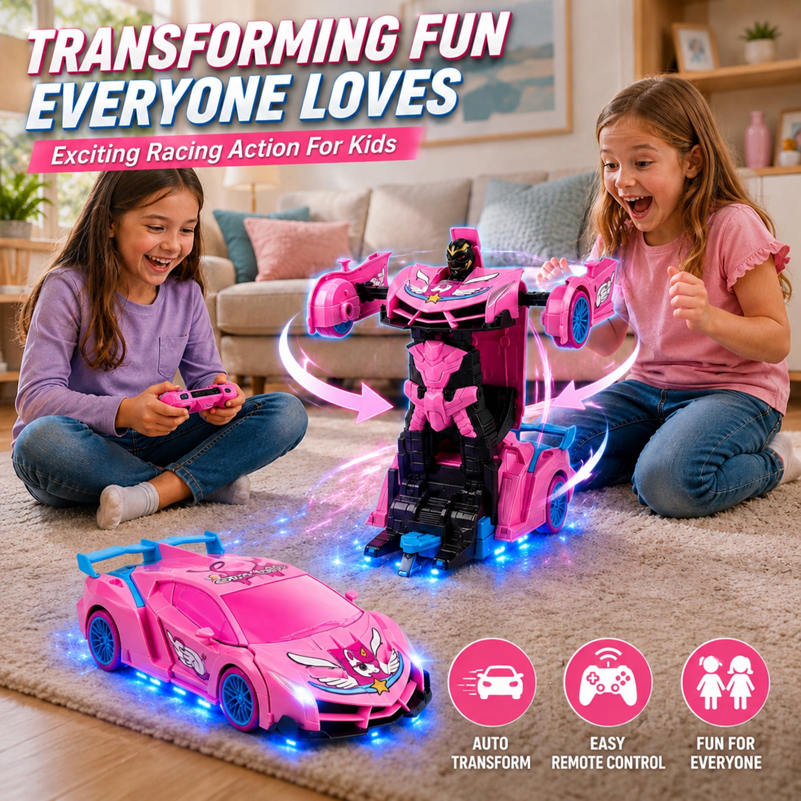 รถหุ่นยนต์แปลงร่างยูนิคอร์น RC - Rc Hobby Tech Bali บทวิจารณ์และราคา