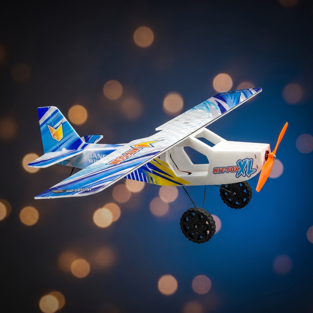 เครื่องบินโฟม KIT-FOX XL v2025 - Rc Hobby Park บทวิจารณ์และราคา