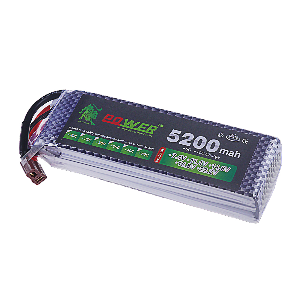3S Lipo แบตเตอรี่ 11.1V 5200 m - Rc Hobby Airplanes บทวิจารณ์และราคา