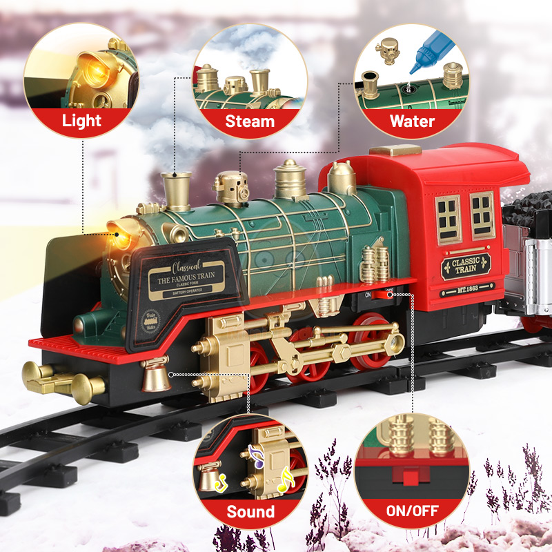 รีโมทคอนโทรลรถไฟรถคลาสสิกจําลอ - Rc Hobby Track บทวิจารณ์และราคา